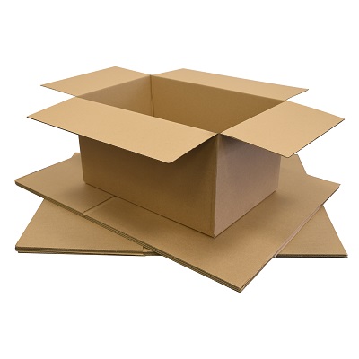10 x Single Wall Cardboard Packing Postal Boxes 18"x12"x7"
